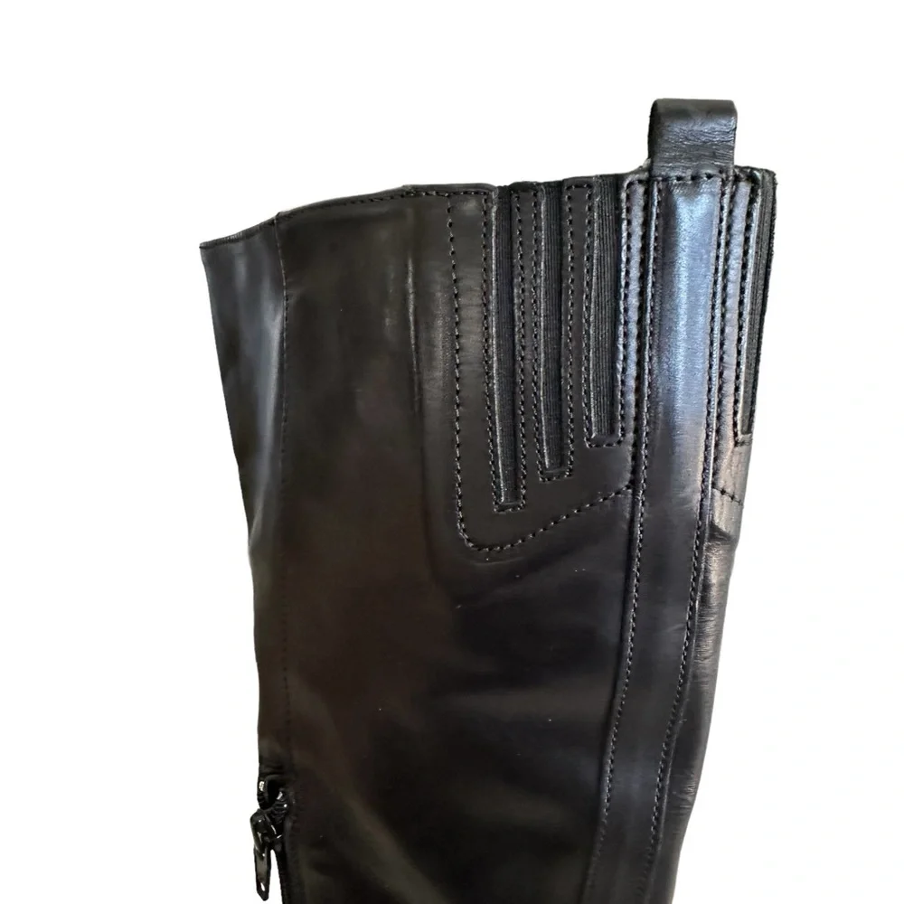 AGL Knee High Leather Boot - Picture 4 of 11
